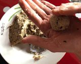Foto del paso 3 de la receta: Albóndigas de soja texturizada al horno 🌱vegetariana