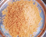 A picture of step 2 of Motichoor ladoo.