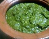 Punjabi saag with makia ki roti recipe step 5 photo
