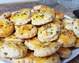 Foto del paso 3 de la receta: Galletas saladas (aceitunas, bacon, amapola, jamón)