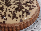 تارت اسفنجي مع بودينغ التوفي🥧🍮