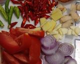 Foto langkah ke 1 dari resep Asem Asem Ayam Tanpa Kunyit.