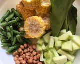 Foto langkah ke 2 dari resep Sayur asem + tempe garit + sambal terasi.