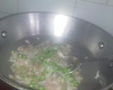 A picture of step 1 of Shalgam bhartha.