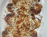 Foto langkah ke 3 dari resep Pisang Geprek topping Keju+Gula Palm.