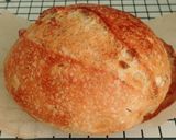 Foto langkah ke 22 dari resep Wijen Italian Herbs Cheese Sourdough Bread (Open Bake Method).