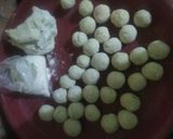 Foto langkah ke 4 dari resep Cilok kenyal bumbu kacang🥜🥜🥜🥜.