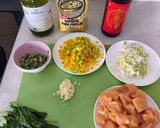 Foto del paso 1 de la receta Arroz con pollo y verduras de temporada