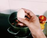 Hình bước làm 2 của món Canh trứng ngày mưa bão