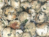 Malfatti de ricota y espinaca (sin harina)