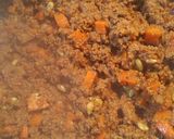 A picture of step 4 of Moroccan style ground beef.