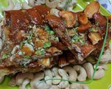 A picture of step 5 of Dryfruits chikki.