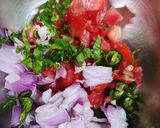 A picture of step 3 of Egg Masala Biryani.