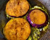 A picture of step 4 of Eggplant salsa.
