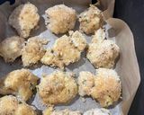 Une image de l'étape 5 de Bouquets de chou fleur croustillants cuisson air fryer sauce yaourt endiablée 🌶️.