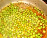 A picture of step 7 of Malai matar.
