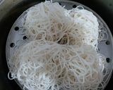 A picture of step 5 of Idiyappam (String Hopper).