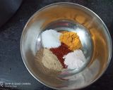 A picture of step 1 of Murmura Chivda (Puffed Rice Snack).