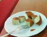 A picture of step 4 of Milk Tea with soft cake.