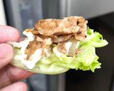 รูปขั้นตอนการทำที่ 9 ของ ไก่ย่างแบบตุรกีกับซอสกระเทียม Chicken Doner with garlic sauce