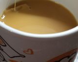 A picture of step 3 of Chai karak.