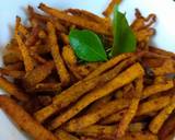 Yam stir fry recipe step 4 photo