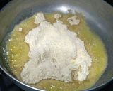A picture of step 3 of Karah prashad.