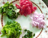A picture of step 2 of Curd and veg raita.