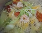 Hình bước làm 3 của món Canh chua tôm