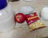 Apple peanuts shake recipe step 1 photo