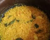 A picture of step 2 of Dhal Curry.