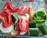 Foto del paso 2 de la receta: Patatas al horno con verduras