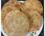 A picture of step 5 of Matar kachori.