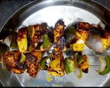 পনির টিক্কা (paneer tikka recipe in Bengali) রেসিপি ধাপ - 5 ছবি