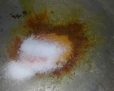 A picture of step 2 of Pakora kadhi.