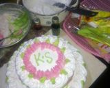 A picture of step 16 of My birthday cake.