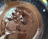 A picture of step 6 of No Oven Decadent Chocolate Cake.