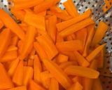 A picture of step 1 of Carrot crinkles cookies.