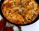 عکس مرحله 8 از دستور پیتزا قارچ و گوشت🍕