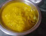 A picture of step 4 of Dal fry.