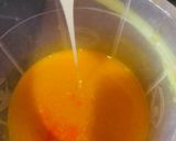 A picture of step 1 of No yoghurt mango lassi🥭🥛.