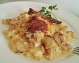 Foto del paso 15 de la receta: Cazuela de patatas con pollo, bacon y bechamel