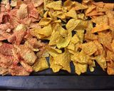 A picture of step 2 of Triple Blazing Hot Loaded Nachos.