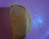Foto langkah ke 10 dari resep Kulit Pastel Tanpa Telur Isi Makaroni Kentang Wortel Telur.