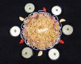 A picture of step 8 of Chana pulao.