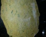 A picture of step 2 of Methi lachha para tha.