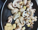 A picture of step 2 of Sauteed vegetables.
