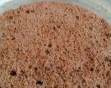 A picture of step 2 of Double chcocolate ganache cake.