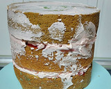 Foto del paso 5 de la receta: Tarta vegana con bizcocho de vainilla