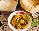 A picture of step 7 of Methi aloo ki sabji 😋 Fenugreek potato (without onion & garlic).